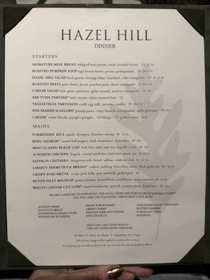 Menu photo 4 Hazel Hill Healdsburg, CA Menu photo 4 Hazel Hill Healdsburg, CA
