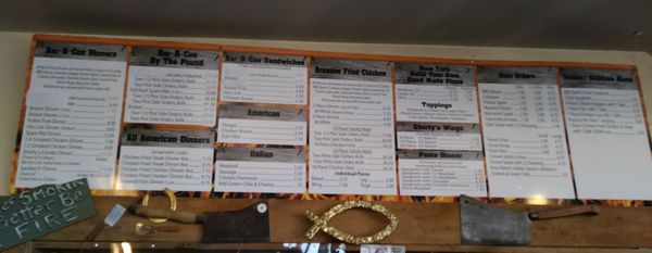 Menu photo 1 Shorty's Bar Be Cue Moriarty, NM