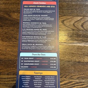 Vero Chicago Pizza - Lunch menu - Italian Near Me - Chandler, Arizona Vero Chicago Pizza - Lunch menu - Italian Near Me - Chandler, Arizona