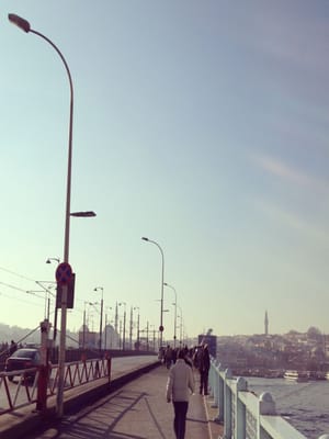 Galata Bridge by null