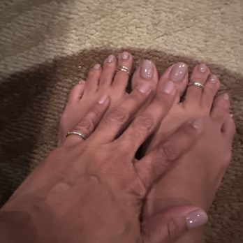 Garden Nails & Spa - Perfect Fall color.  Detox Pedicure it's the BEST... my legs and feet feel so rejuvenated and relaxing. - Nail Salons Near Me - Baton Rouge, Louisiana