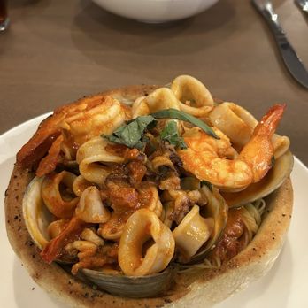 Italiano - Angel hair pasta with shrimp and clams - Pizza Near Me - Bethpage, New York Italiano - Angel hair pasta with shrimp and clams - Pizza Near Me - Bethpage, New York