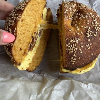Bagelicious Café - Breakfast Sandwich Breakfast Sandwich - Bagels Near Me - Ventura, California