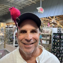 Hillsboro Antique Mall - A feather in his cap