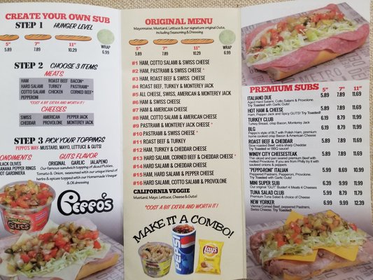 Menu photo 4 Peppo's Subs Palos Hills, IL