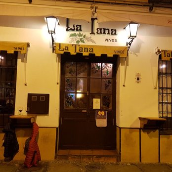 La Tana - Exterior.  It was very busy! - Tapas Bars Near Me - Granada, GR