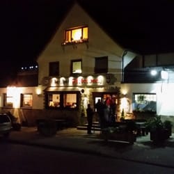 Gasthof Fielenbach - Außenansicht bei Nacht