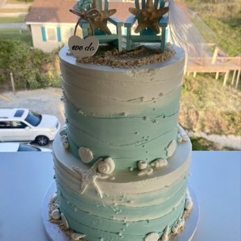 Nonnie's Baking - The perfect beach wedding cake! - Bakeries Near Me - Southport, North Carolina Nonnie's Baking - The perfect beach wedding cake! - Bakeries Near Me - Southport, North Carolina
