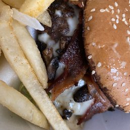 Mushroom Swiss Burger Mushroom Swiss Burger
