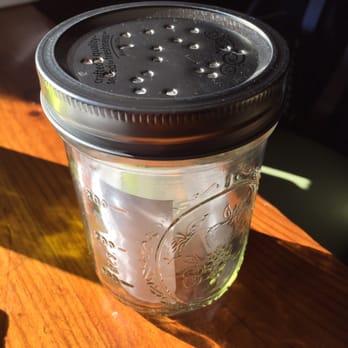 Firefly - Bill served in a pierced lid jar  with a "votive", like the one you caught fireflies in as a kid. - New American Near Me - Washington, DC, District of Columbia