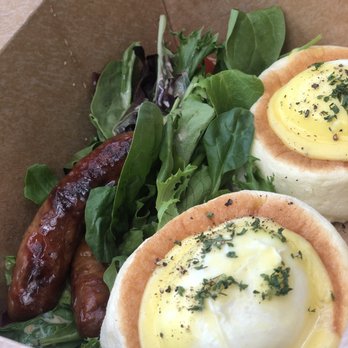 Fufu Pancake Cafe - Egg bennies for take out - Pancakes Near Me - Vancouver, British Columbia