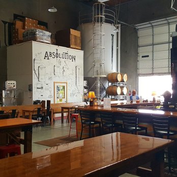 Absolution Brewing Company - Interior (08/04/19). #Torrance #CraftBeer - Breweries Near Me - Torrance, California