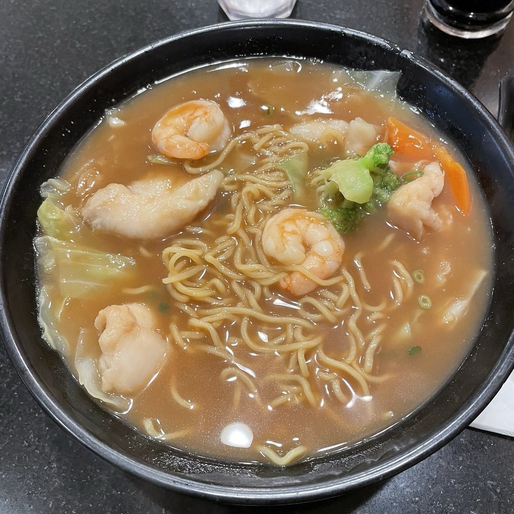 Seafood Ramen bowl