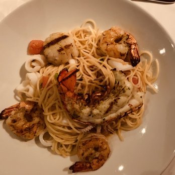 Terra - Seafood Angel Hair Aglio e Olio - Canadian (New) Near Me - Thornhill, Ontario Terra - Seafood Angel Hair Aglio e Olio - Canadian (New) Near Me - Thornhill, Ontario