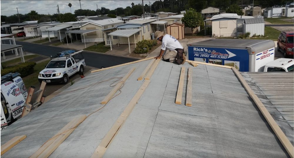 Slide of Rick's Mobile Home Repair