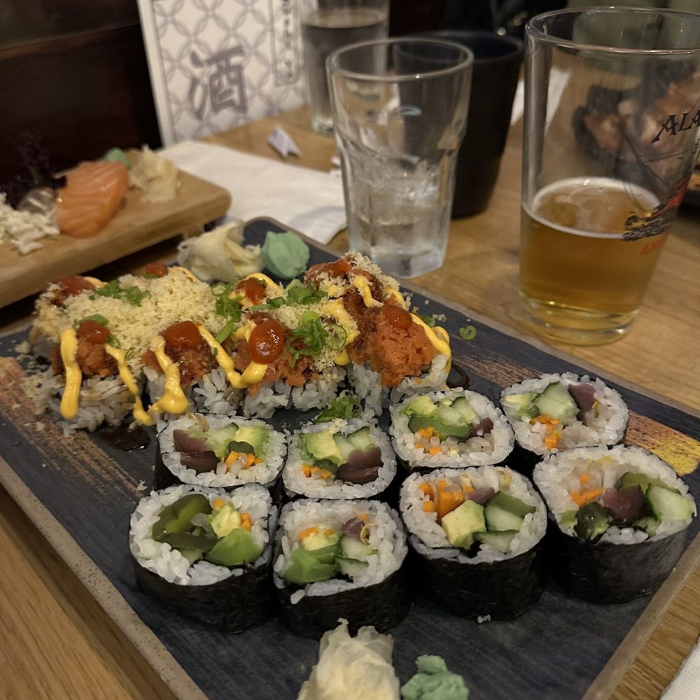 Sushi Ya - Boyfriend rolll & veggie roll - Sushi Bars Near Me - Anchorage, Alaska Sushi Ya - Boyfriend rolll & veggie roll - Sushi Bars Near Me - Anchorage, Alaska