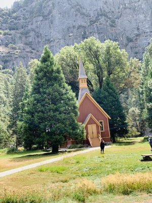 Yosemite Valley Chapel by null