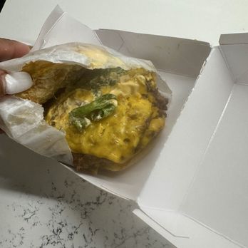 Shake Shack Metairie - Cold unappetizing Double Shack cheese burger - Burgers Near Me - Metairie, Louisiana Shake Shack Metairie - Cold unappetizing Double Shack cheese burger - Burgers Near Me - Metairie, Louisiana
