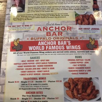 Anchor Bar - Chicken Wings Near Me - San Antonio, Texas Anchor Bar - Chicken Wings Near Me - San Antonio, Texas