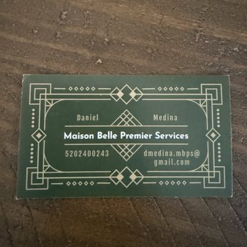 Maison Belle Premier Services - Business card - Window Washing Near Me - Marana, Arizona Maison Belle Premier Services - Business card - Window Washing Near Me - Marana, Arizona