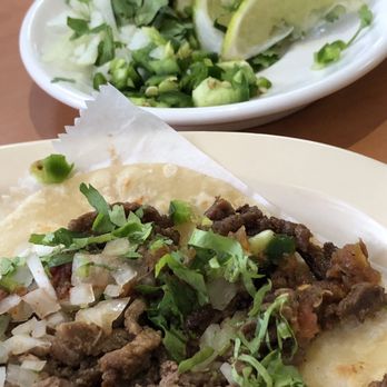 Taqueria Tepatitlan - Fajita Taco somewhat expensive - but good taste. Meat chopped - no pretense it's Prime! And that makes it delicious! - Mexican Near Me - Rosenberg, Texas Taqueria Tepatitlan - Fajita Taco somewhat expensive - but good taste. Meat chopped - no pretense it's Prime! And that makes it delicious! - Mexican Near Me - Rosenberg, Texas