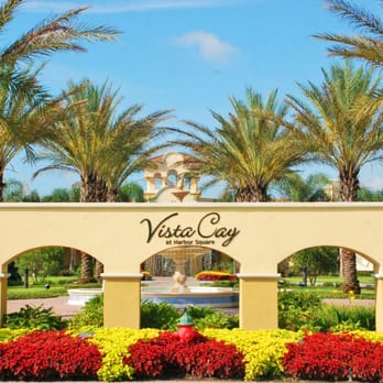 Casiola Orlando - The entrance of the Vista Cay resort managed by Casiola vacation homes. - Resorts Near Me - Orlando, Florida Casiola Orlando - The entrance of the Vista Cay resort managed by Casiola vacation homes. - Resorts Near Me - Orlando, Florida