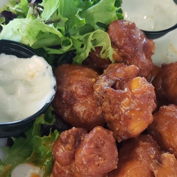Union Alehouse - Buffalo cauliflower appetizer. You're getting a close up because we had already eaten half before remembering to take a picture. - American Near Me - Virginia Beach, Virginia Union Alehouse - Buffalo cauliflower appetizer. You're getting a close up because we had already eaten half before remembering to take a picture. - American Near Me - Virginia Beach, Virginia