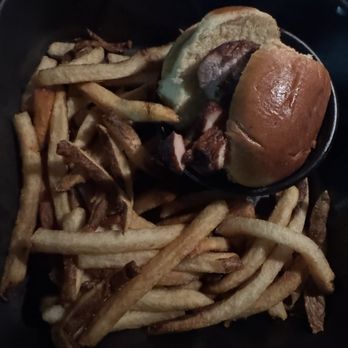 Mission BBQ - Kids turkey slider with fries - Barbeque Near Me - Mishawaka, Indiana Mission BBQ - Kids turkey slider with fries - Barbeque Near Me - Mishawaka, Indiana