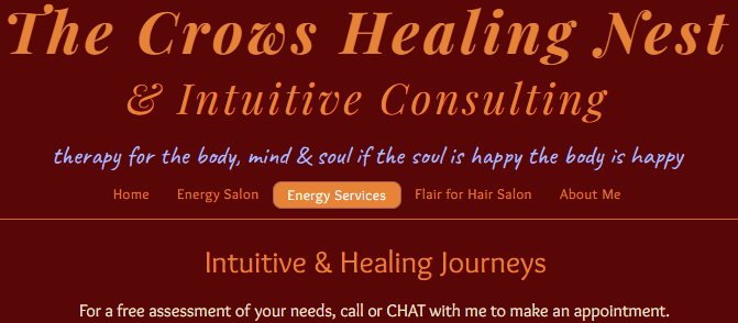 Social spots from The Crow's Healing Nest
