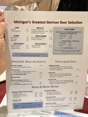 Menu photo 2 Bavarian Inn Restaurant Frankenmuth, MI Menu photo 2 Bavarian Inn Restaurant Frankenmuth, MI