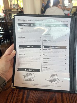 Menu photo 1 After 26 Depot Cafe Cadillac, MI