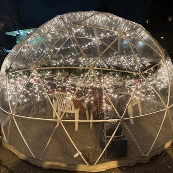 Hackney's On Harms - a christmas display inside a dome - American Near Me - Glenview, Illinois Hackney's On Harms - a christmas display inside a dome - American Near Me - Glenview, Illinois