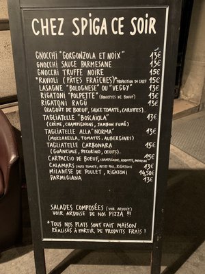 Menu photo 3 Spiga Paris, 01