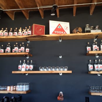 Cardinal Spirits - Excellent branding and modern, clean vibes. - Cocktail Bars Near Me - Bloomington, Indiana