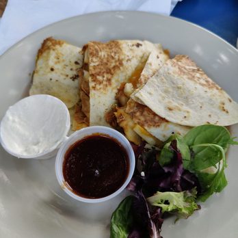 Burrito Bar and Restaurant - BBQ chicken and Apple quesadilla. - Mexican Near Me - Staten Island, New York Burrito Bar and Restaurant - BBQ chicken and Apple quesadilla. - Mexican Near Me - Staten Island, New York