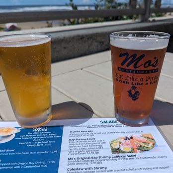 Mo's Seafood & Chowder - Fort George Vortex IPA for $6.75 & Dead Guy for $6.95. - Seafood Near Me - Cannon Beach, Oregon Mo's Seafood & Chowder - Fort George Vortex IPA for $6.75 & Dead Guy for $6.95. - Seafood Near Me - Cannon Beach, Oregon
