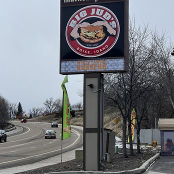 Big Jud's - the sign for the restaurant - American Near Me - Boise, Idaho