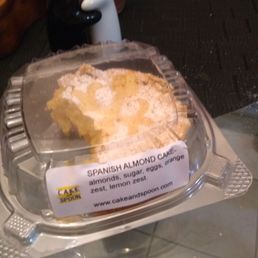 Spanish Almond Cake. Half eaten because it was sooo good.