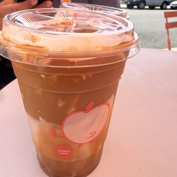 Whata Peach - Cookie butter latte - Coffee & Tea Near Me - Burbank, California Whata Peach - Cookie butter latte - Coffee & Tea Near Me - Burbank, California