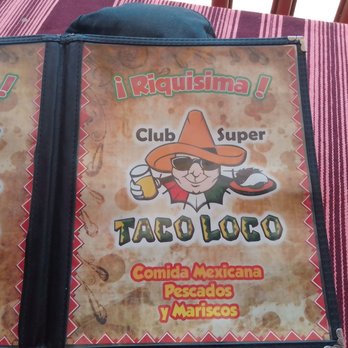 Taco Loco - Menu - Northern Mexican Near Me - Sánchez Taboada, BCN