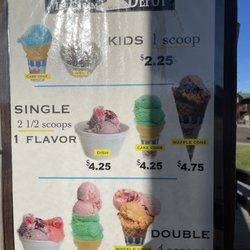 Medora Fudge & Ice Cream Depot - Price list as of July 12, 2022