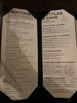 Menu photo 8 Engine Room Mystic, CT