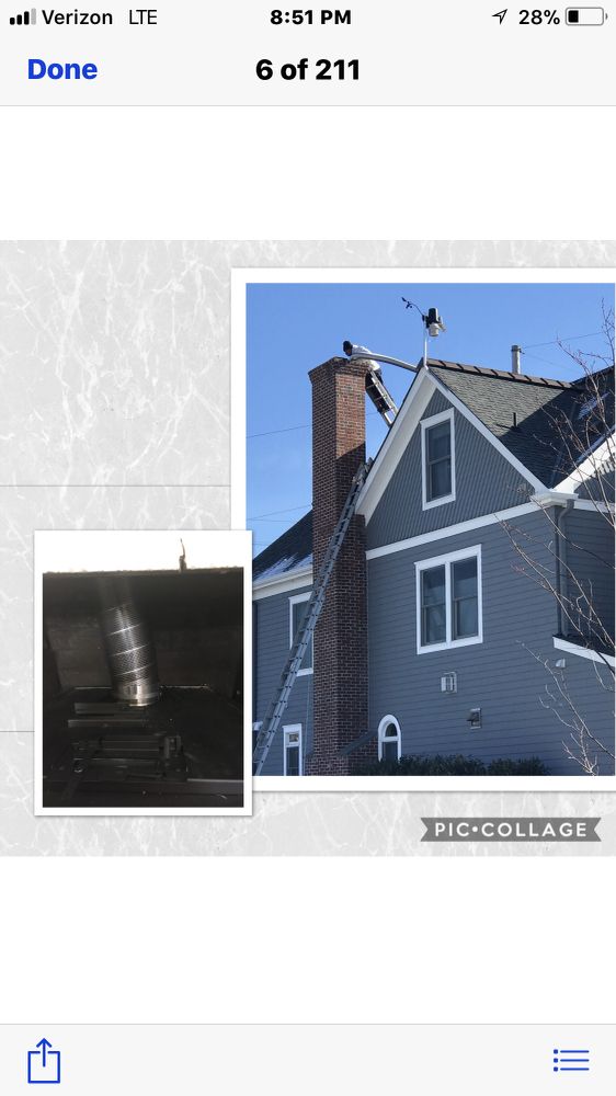 Slide of Queen Sweep Chimney Plumbing & Heating