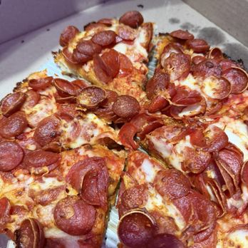 BJ's Restaurant & Brewhouse - Pizza barely has cheese on it! - American Near Me - McAllen, Texas