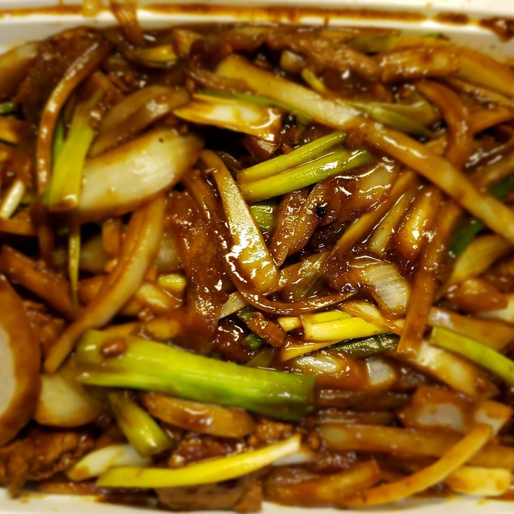 China Dragon - The Mongolian Beef, where's the beef because that looks like all onions and it was. - Chinese Near Me - New Berlin, Wisconsin China Dragon - The Mongolian Beef, where's the beef because that looks like all onions and it was. - Chinese Near Me - New Berlin, Wisconsin