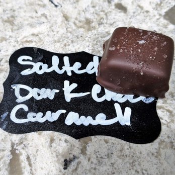 The Confection Kitchen - 12/16/22 Salted Dark Chocolate Caramel - Candy Stores Near Me - Henderson, Nevada The Confection Kitchen - 12/16/22 Salted Dark Chocolate Caramel - Candy Stores Near Me - Henderson, Nevada