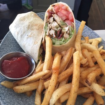 Parc - Grilled Chicken Club Wrap - New American Near Me - Detroit, Michigan Parc - Grilled Chicken Club Wrap - New American Near Me - Detroit, Michigan
