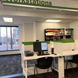 Computer stations to update your projects before production.