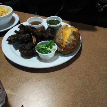 Demi's Restaurant & Bar - My daughter's Lamb Chops baked potato - American Near Me - Detroit, Michigan Demi's Restaurant & Bar - My daughter's Lamb Chops baked potato - American Near Me - Detroit, Michigan
