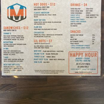 Modest Brewing Company - Food menu - Hot Dogs Near Me - Las Vegas, Nevada Modest Brewing Company - Food menu - Hot Dogs Near Me - Las Vegas, Nevada